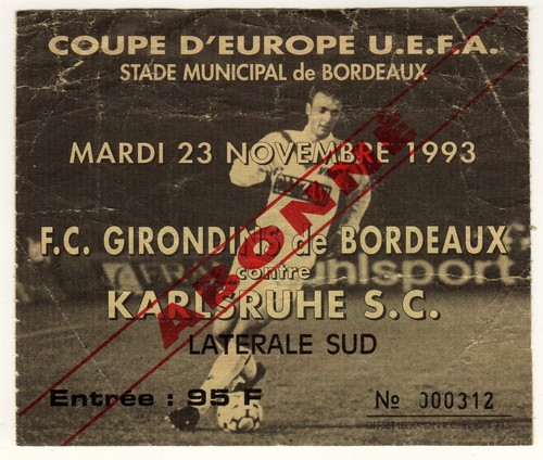 Biglietto girondins - ec,