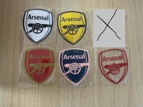 Toppa distintivo arsenal - toppa, 3d