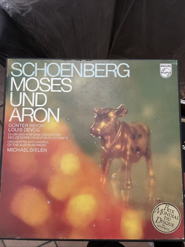 Schoenberg moses und aron - schoenberg, lp