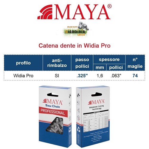 Maya catena confezionata dente - catena,