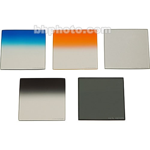 Set 4x4 glass filters - glass,