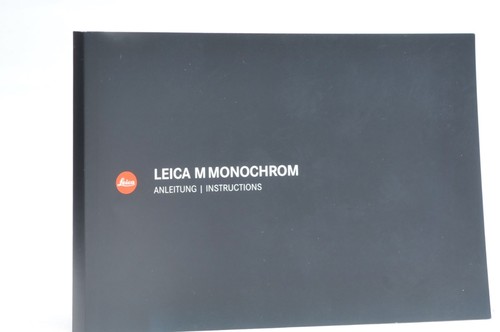 Leica monochrom manuale - monochrom,