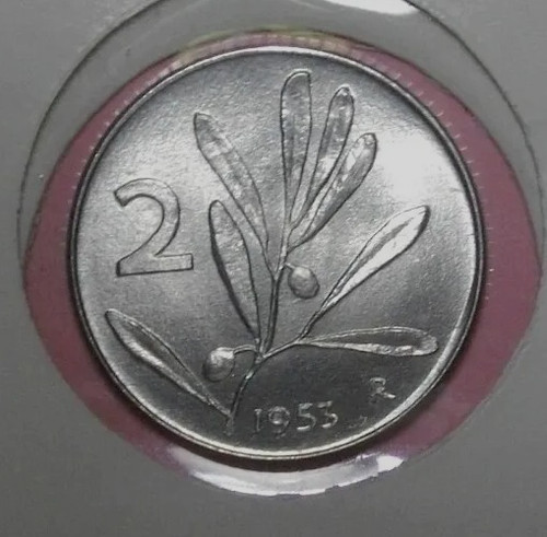 Lire 1953 fdc ulivo - (5),