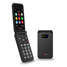 Telefono Flip 4G Nero Senior