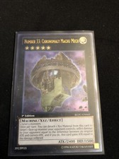 Yugioh Numero 33: Cronomalia Machu Mech REDU-EN043 Ultimate Rare 1° Edizione Eng