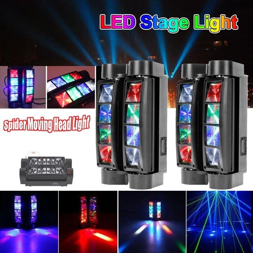 80w spider 8led rgbw - 2x,