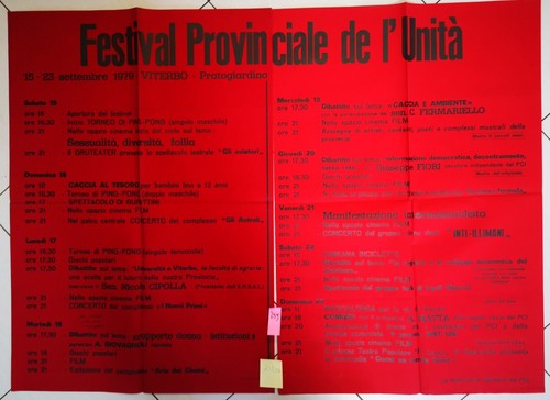 Manifesto politico pci - politico, partito