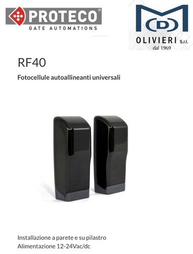 Fotocellule proteco rf40 per - rf40,
