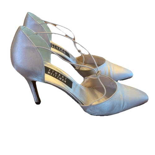Stuart weitzman argento - argento, tacco