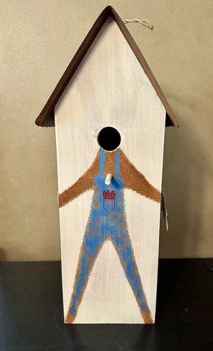 Casetta per uccellini legno - in,