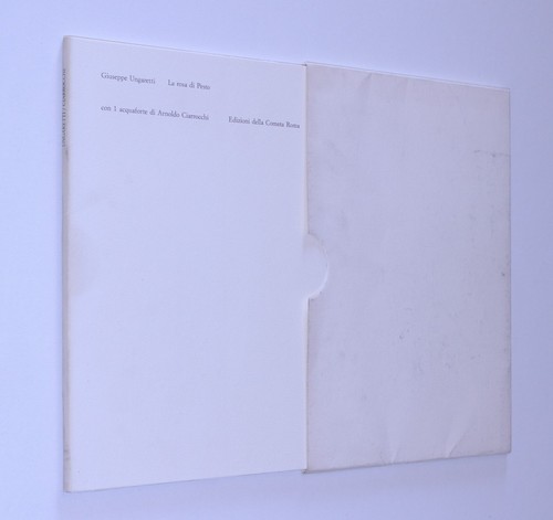 Giuseppe ungaretti la rosa - giuseppe,