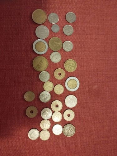 Lotto varie monete estere