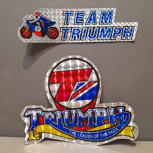Triumph motorbike memorabilia - motorbike,