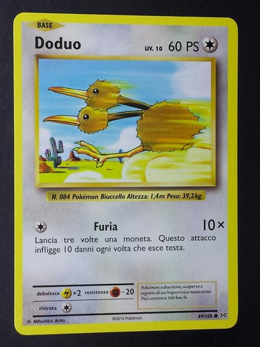 Doduo 108 carta in - ,
