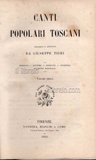 TIGRI G. - Canti popolari