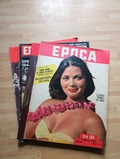 EPOCA Vintage Magazine POLITICO ATTUALITÀ Lotto 5 Mix Vintage Pezzi 4 Italia 
