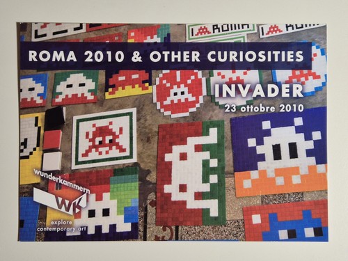 Invader original invitation - invader,