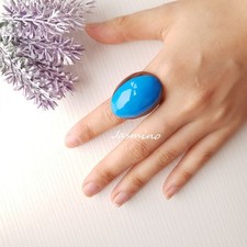 Anelli laccati in corno di bufalo. Gioielli fatti a mano unici. Anelli di...