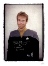 Foto firmata e scritta Bill