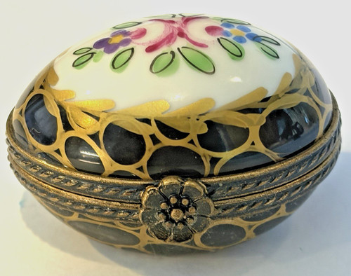 Limoges peint main trinket - limoges,
