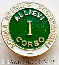 SCUOLA INFERMIERI PROFESSIONALI I° CORSO ALLIEVI CRI DISTINTIVO PROD. ANONIMO
