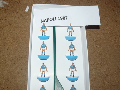Napoli 1987 squadra subbuteo - napoli,
