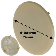 Coperchio tondo 60mm per