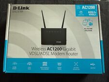 D-Link Modem Router DSL 3788 Ac1200 Vdsl2 Adsl2 Dual Band Black