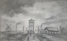 Disegno a matita vintage