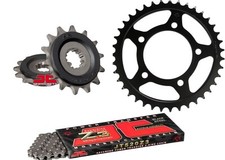 KIT/TRASMISSIONE SUZUKI GW 250 INAZUMA 2012 2017 CORONA 46 PIGNONE 14 CATENA 520
