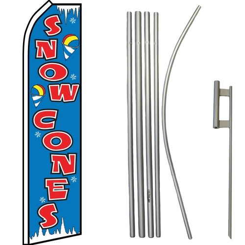 Neve coni blu rosso - neve,