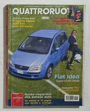 14921 QUATTRORUOTE nr 577 Novembre 2003 - FIAT Idea / Citroen C / BMW X3