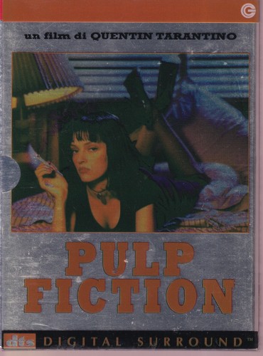 Pulp fiction dvd slipcover - pulp,