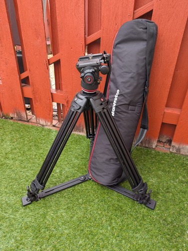 Manfrotto 504x testina video - manfrotto,