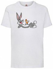 T-SHIRT BIANCA BAMBINI BUGS