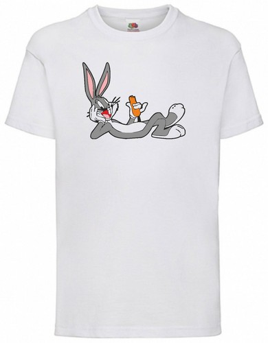 Shirt bianca bambini bugs - t-shirt,