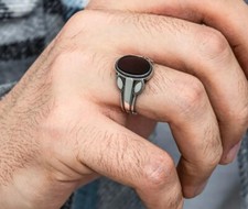 Anello uomo argento sterling