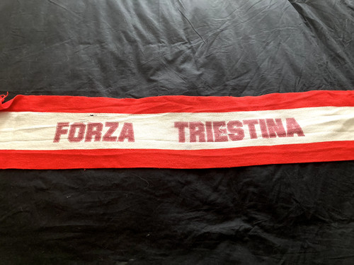 Sciarpa calcio triestina - calcio,