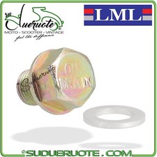 Tappo Scarico Olio Carter Motore per Lml Star 125 150 151 Automatica 200 Deluxe