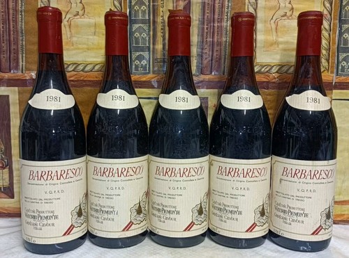 Vino 1981 barbaresco - 1x,
