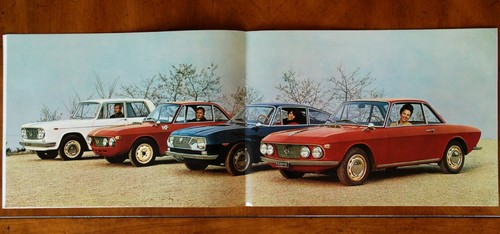 Brochure gamma lancia fulvia - lancia,