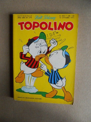 Topolino 828 - topolino, n�828