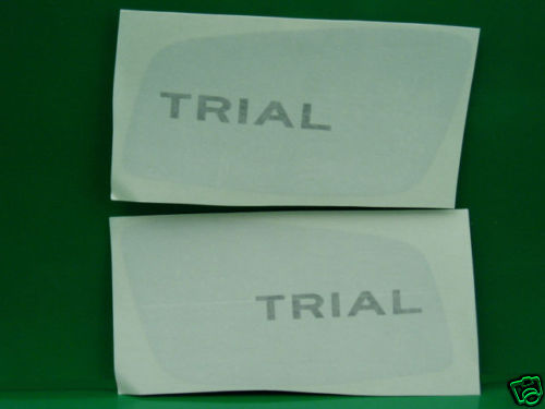 Benelli trial adesivi - benelli, 50