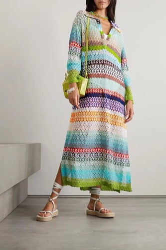 Missoni maxi caftano vestito - caftano,