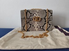 Borsa Tory Burch stampa pitone a spalla o a tracolla