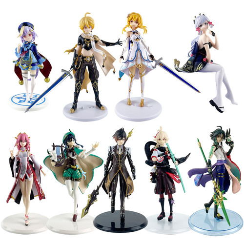Genshin impact anime pvc - genshin, 7.5"