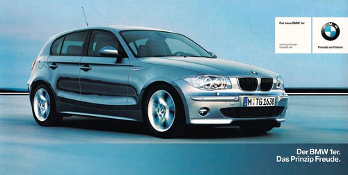 Bmw serie depliant - bmw, 2004