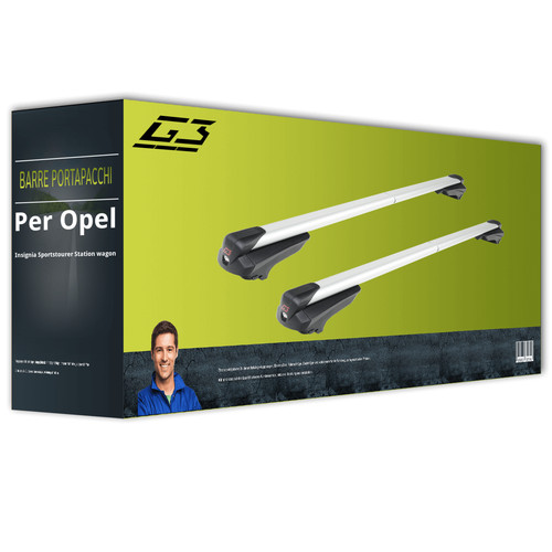Barre portatutto per opel - per,