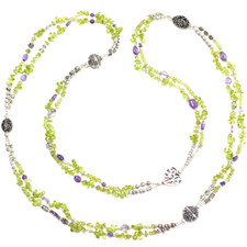 Collana Peridoto Naturale