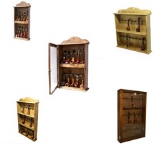 Portapipe in legno vetrina